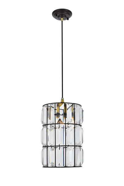 Elegant Lighting - LD5002D7ORB - One Light Pendant - Blair - Oil Rubbed Bronze