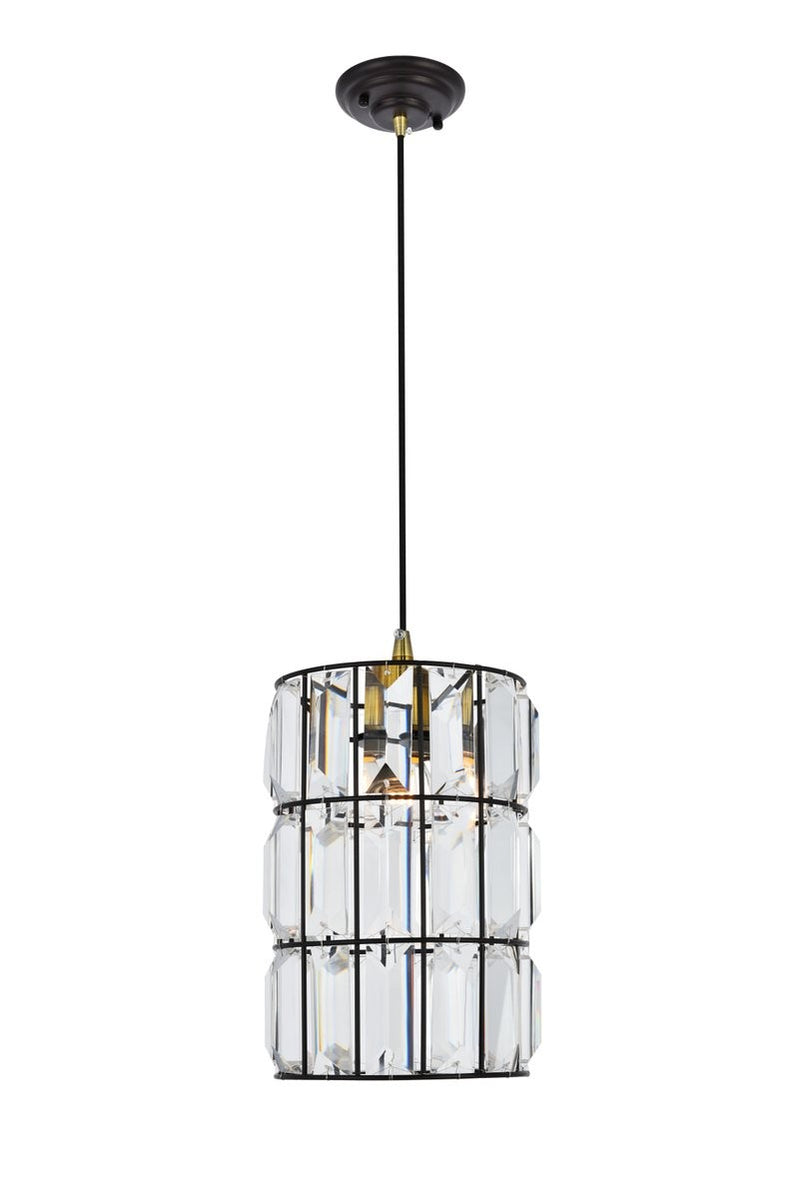 Elegant Lighting - LD5002D7ORB - One Light Pendant - Blair - Oil Rubbed Bronze