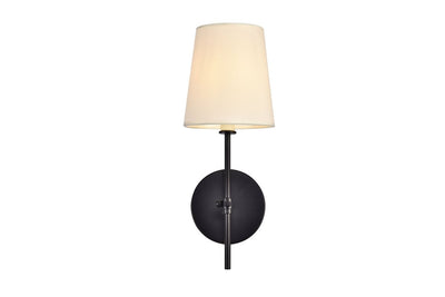 Elegant Lighting - LD6004W6BK - One Light Wall Sconce - Mel - Black