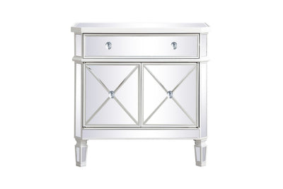 Elegant Lighting - MF6-1002AW - Cabinet - Contempo - Antique White