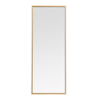 Elegant Lighting - MR41436BR - Mirror - Monet - Brass