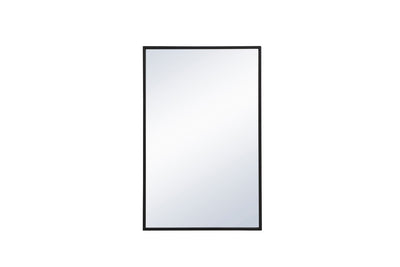 Elegant Lighting - MR41828BK - Mirror - Monet - Black