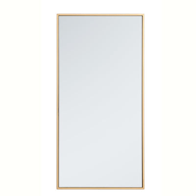 Elegant Lighting - MR41836BR - Mirror - Monet - Brass