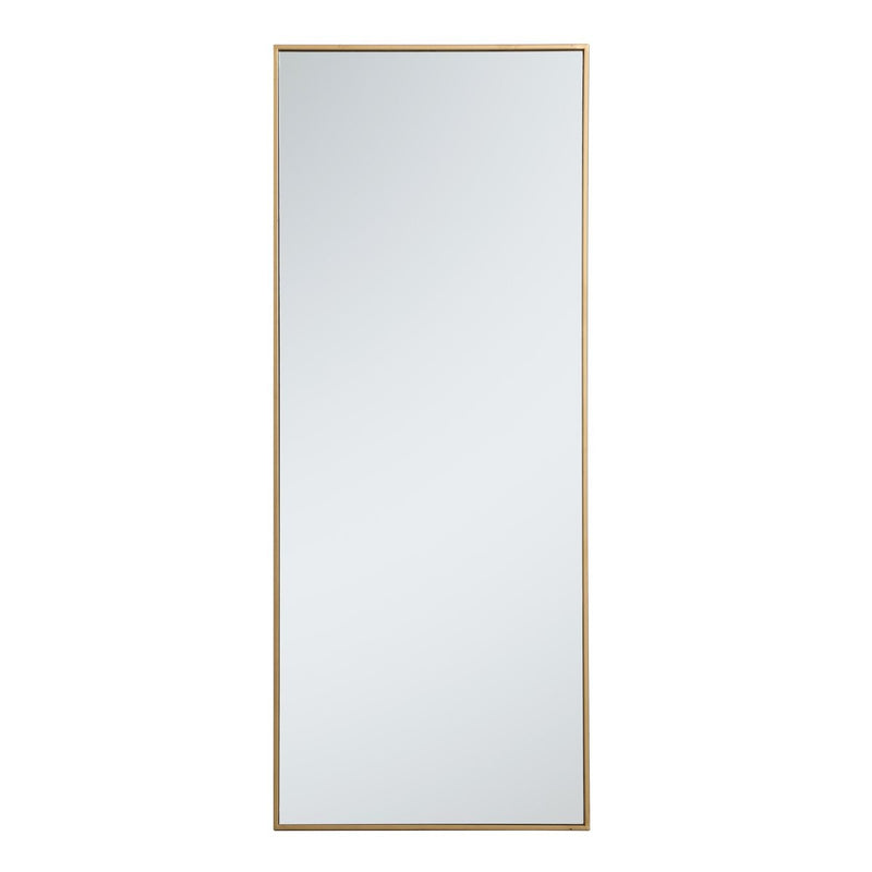 Elegant Lighting - MR42460BR - Mirror - Monet - Brass