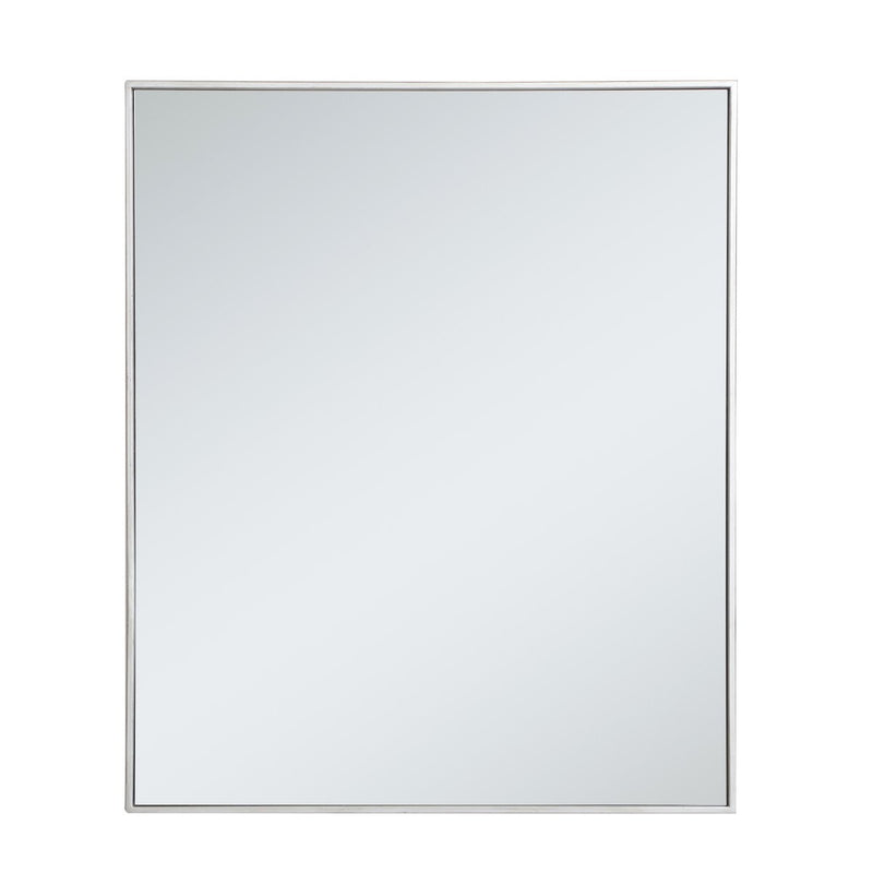 Elegant Lighting - MR43036S - Mirror - Monet - Silver