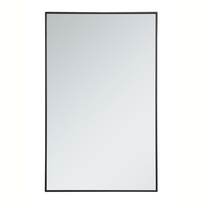 Elegant Lighting - MR43048BK - Mirror - Monet - Black