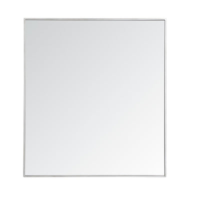 Elegant Lighting - MR43640S - Mirror - Monet - Silver