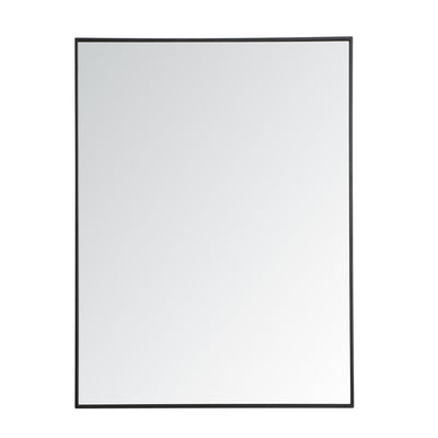 Elegant Lighting - MR43648BK - Mirror - Monet - Black