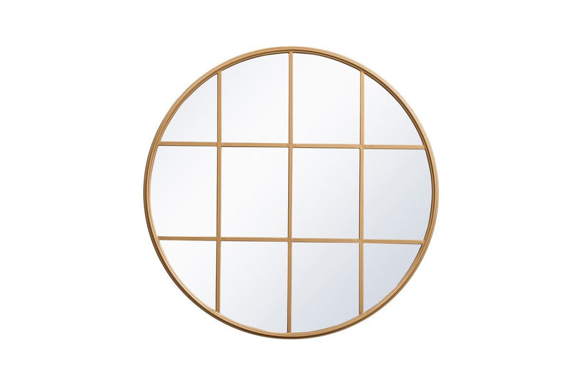 Elegant Lighting - MR633636BR - Mirror - Motif - Brass