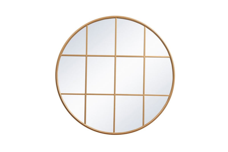 Elegant Lighting - MR634242BR - Mirror - Motif - Brass