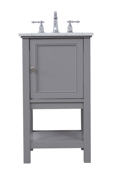 Elegant Lighting - VF27019GR - Single Bathroom Vanity Set - Metropolis - Grey