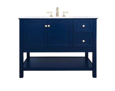 Elegant Lighting - VF27042BL - Bathroom Vanity Set - Metropolis - Blue