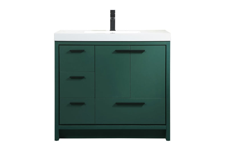 Elegant Lighting - VF46036MGN - Bathroom Vanity Set - Wyatt - Green