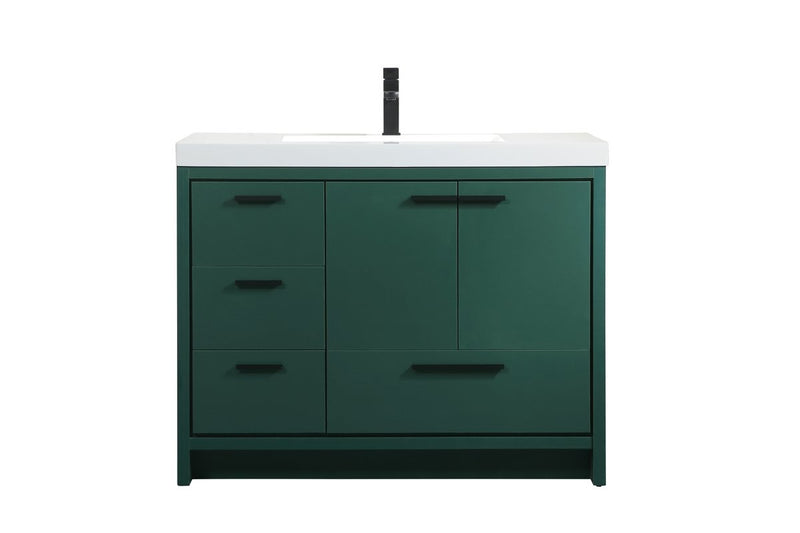 Elegant Lighting - VF46042MGN - Bathroom Vanity Set - Wyatt - Green