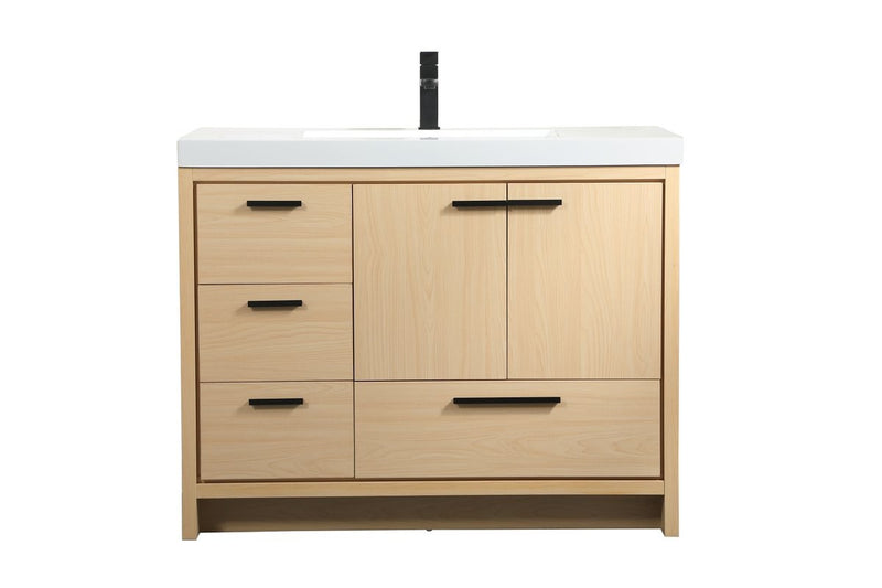 Elegant Lighting - VF46042MMP - Bathroom Vanity Set - Wyatt - Maple