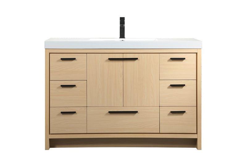 Elegant Lighting - VF46048MMP - Bathroom Vanity Set - Wyatt - Maple