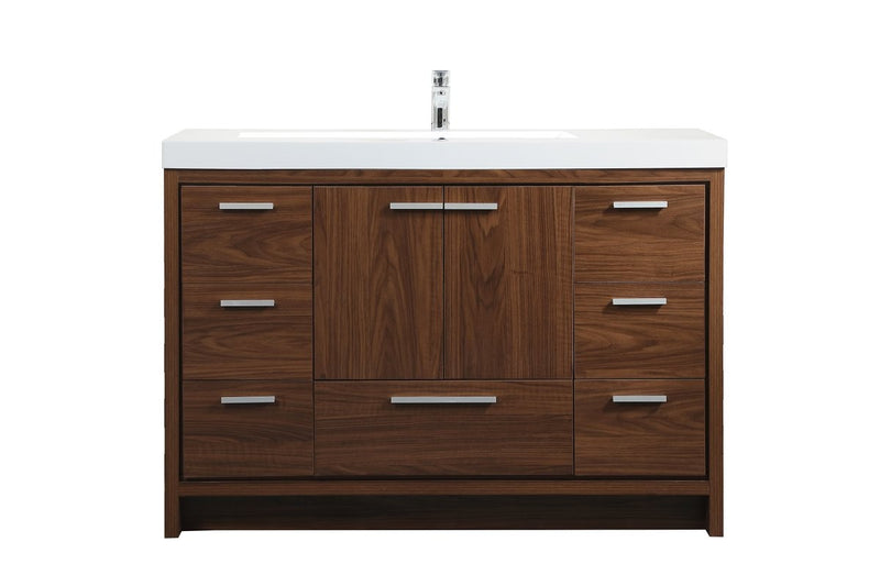 Elegant Lighting - VF46048MWT - Bathroom Vanity Set - Wyatt - Walnut