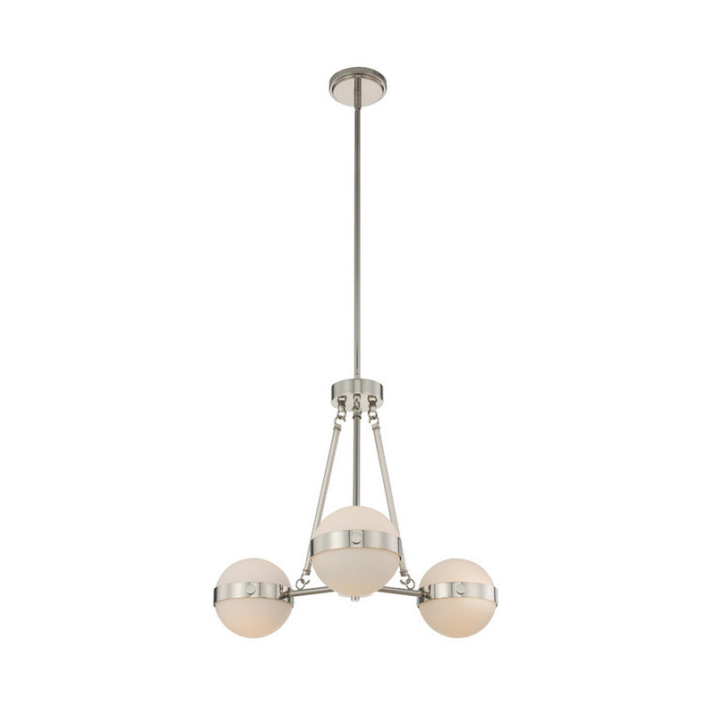 Kalco - 513971PN - LED Chandelier - Tacoma - Polished Nickel