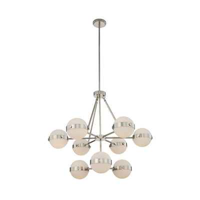 Kalco - 513973PN - LED Chandelier - Tacoma - Polished Nickel