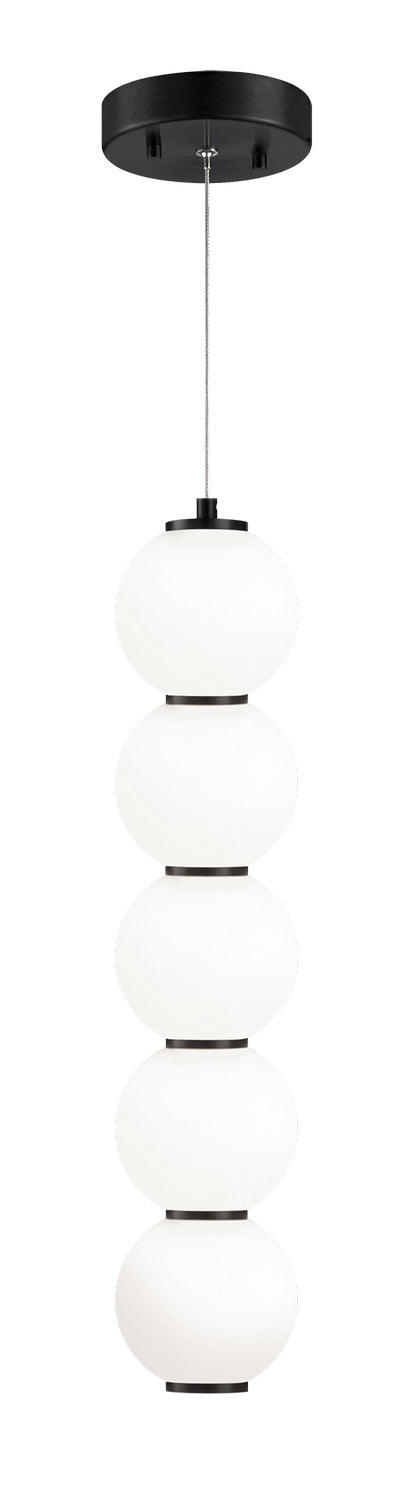 Matteo Lighting - C82406OB - One Light Pendant - Dango - Oxidized Black