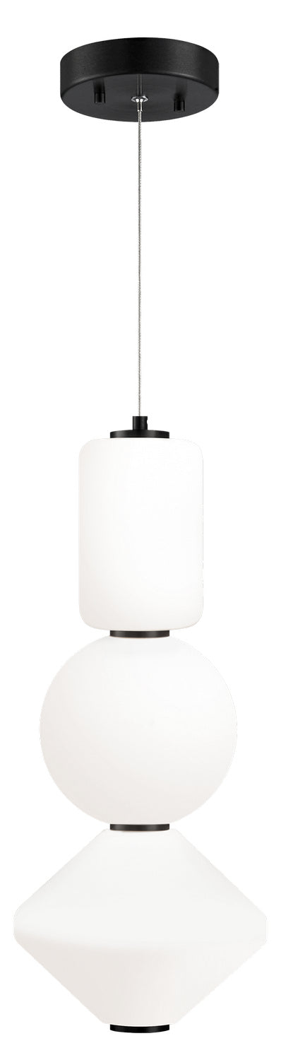 Matteo Lighting - C82432OB - One Light Pendant - Dango - Oxidized Black