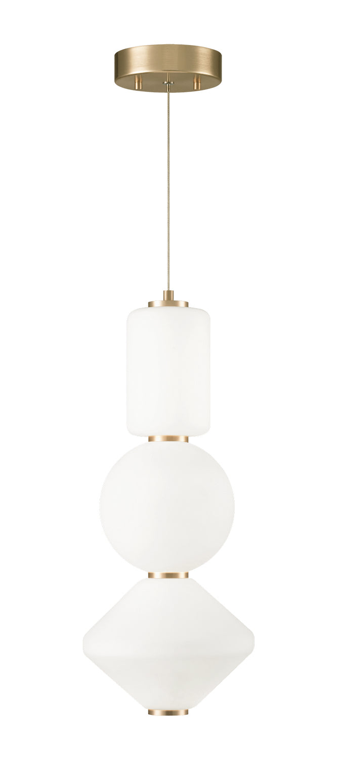 Matteo Lighting - C82432OG - One Light Pendant - Dango - Oxidized Gold