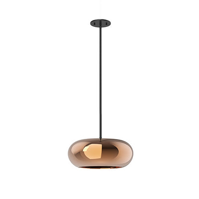 Kuzco Lighting - PD62014-BK/CP - LED Pendant - Trinity - Black/Copper