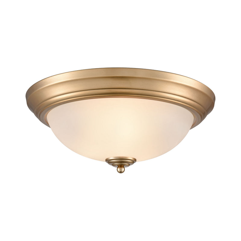 ELK Home - 7013FM/50 - Three Light Flush Mount - Basics - Satin Gold