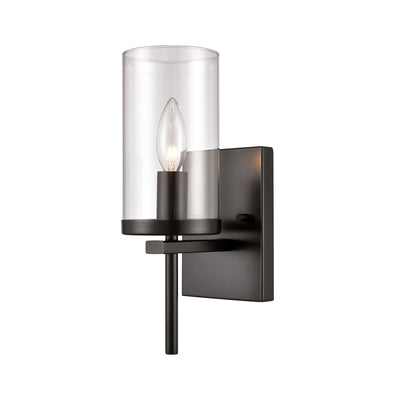 ELK Home - CN290126 - One Light Wall Sconce - Oakland - Black