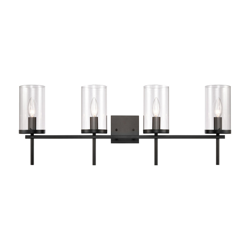 ELK Home - CN290416 - Four Light Vanity - Oakland - Black