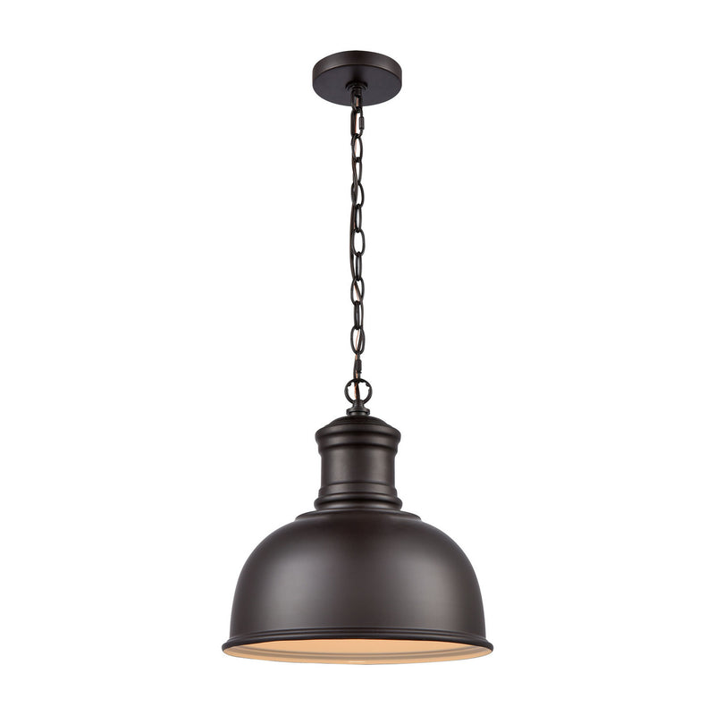 ELK Home - EN130146 - One Light Outdoor Pendant - Cedar Park - Oil Rubbed Bronze