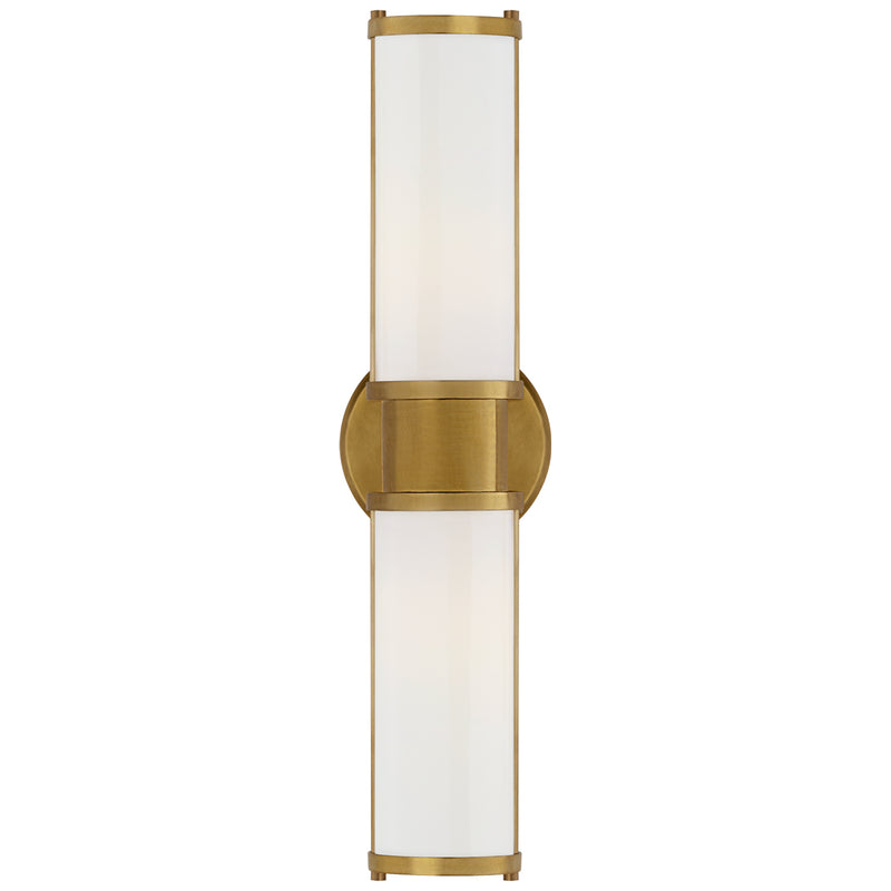 Ralph Lauren - RL 2093NB - Two Light Wall Sconce - Lichfield - Natural Brass