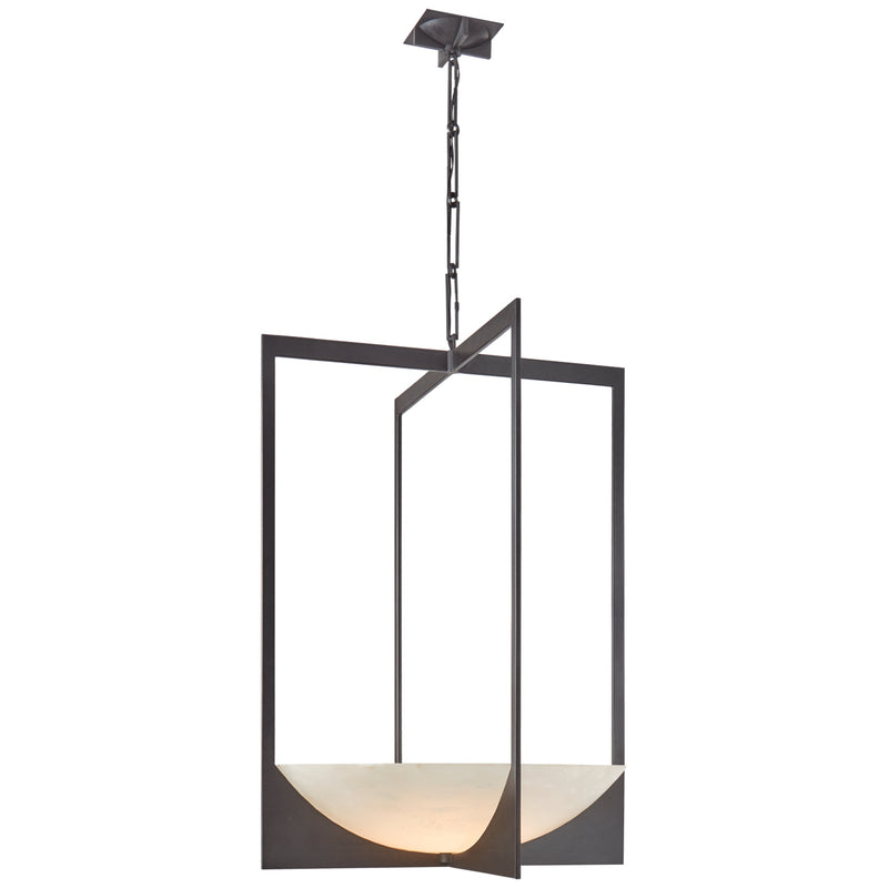 Ralph Lauren - RL 5773AI/ALB - LED Chandelier - Michaela - Aged Iron and Alabaster