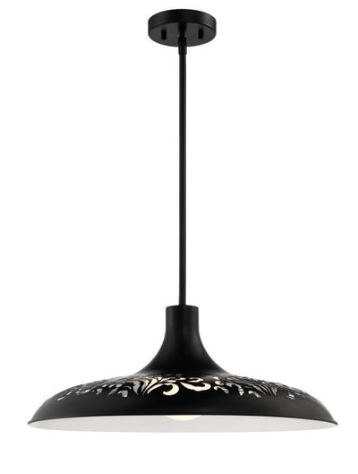 Craftmade - P965FB1 - One Light Pendant - Pendant - Flat Black