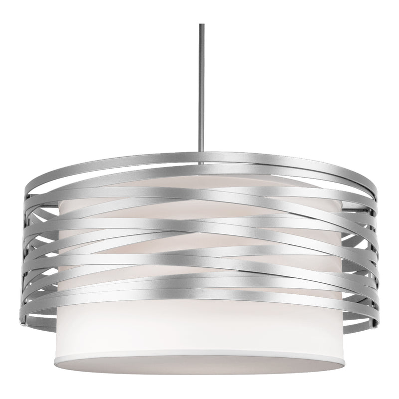 Hammerton Studio - CHB0013-30-BS-SH-001-E2 - Four Light Pendant - Tempest - Metallic Beige Silver