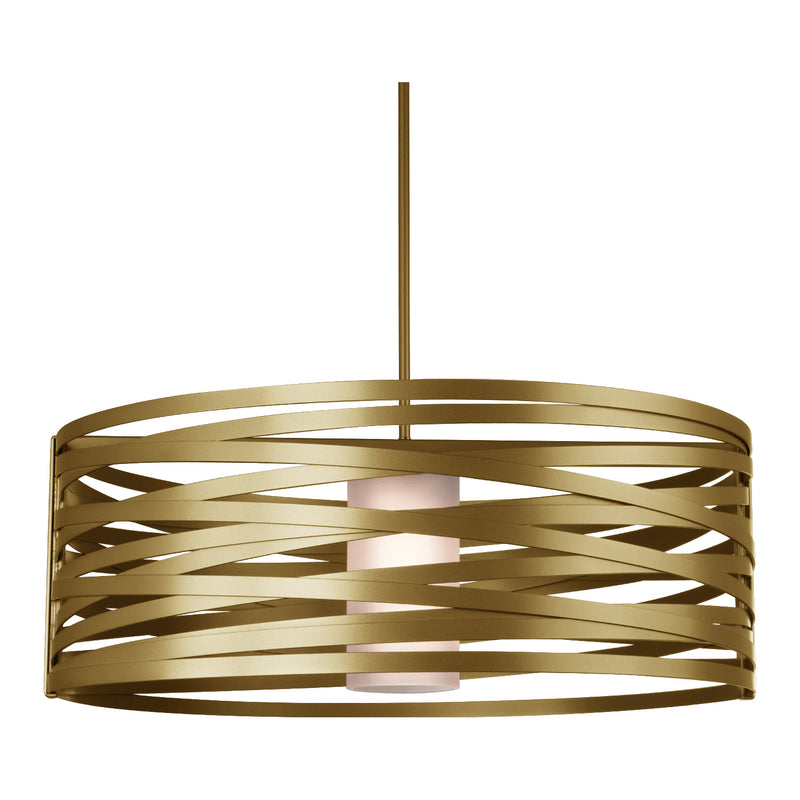 Hammerton Studio - CHB0013-30-GB-F-001-E2 - One Light Pendant - Tempest - Gilded Brass