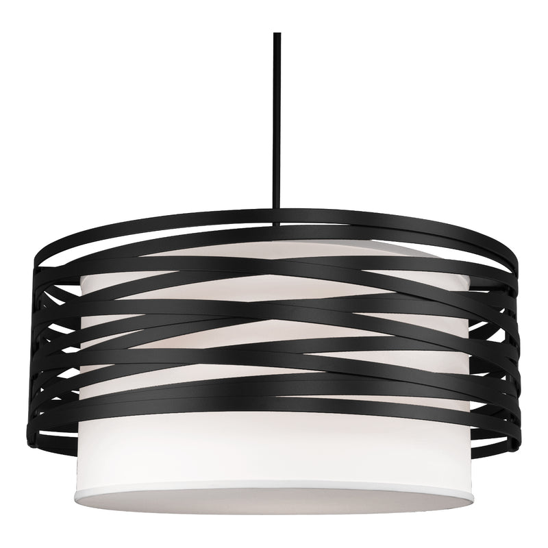 Hammerton Studio - CHB0013-30-MB-SH-001-E2 - Four Light Pendant - Tempest - Matte Black