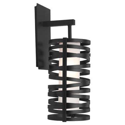 Hammerton Studio - IDB0013-11-MB-F-E2 - One Light Wall Sconce - Tempest - Matte Black