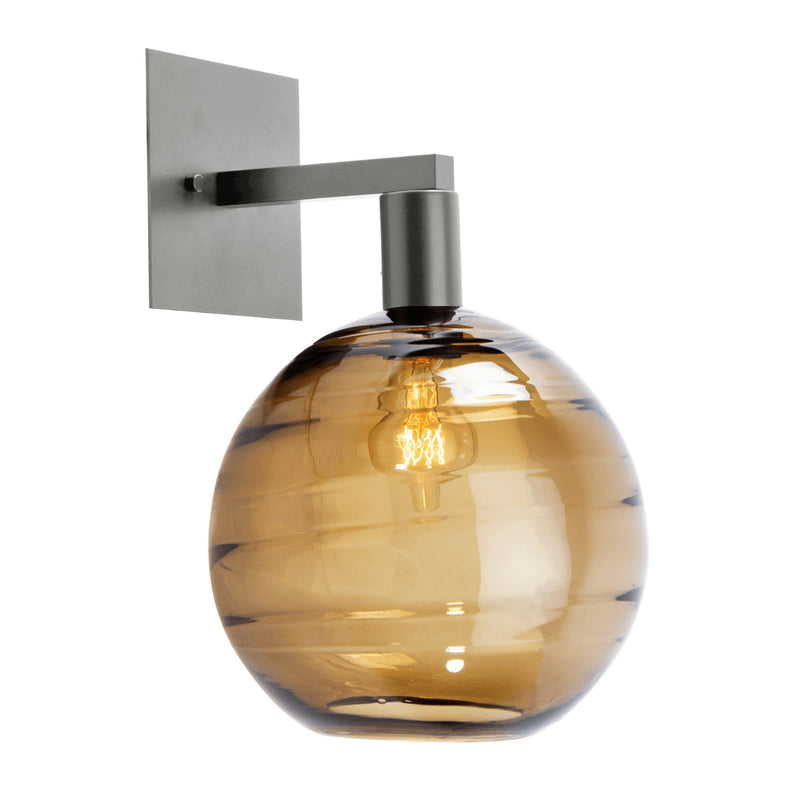 Hammerton Studio - IDB0047-14-BS-OB-E2 - One Light Wall Sconce - Terra - Metallic Beige Silver