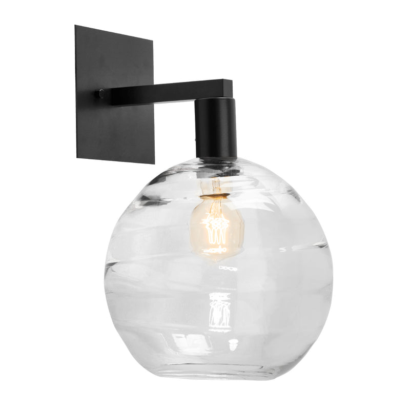 Hammerton Studio - IDB0047-14-MB-OC-E2 - One Light Wall Sconce - Terra - Matte Black