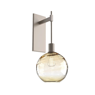 Hammerton Studio - IDB0047-22-BS-OA-E2 - One Light Wall Sconce - Terra - Metallic Beige Silver