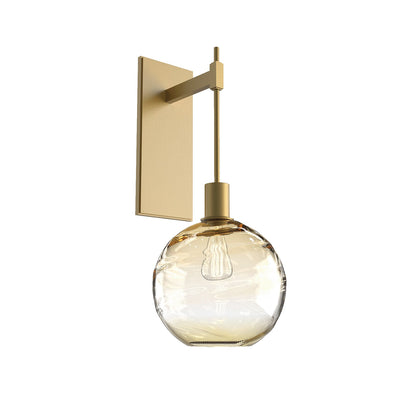 Hammerton Studio - IDB0047-22-GB-OA-E2 - One Light Wall Sconce - Terra - Gilded Brass