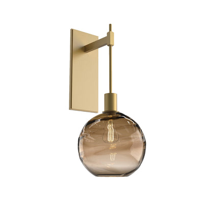 Hammerton Studio - IDB0047-22-GB-OB-E2 - One Light Wall Sconce - Terra - Gilded Brass