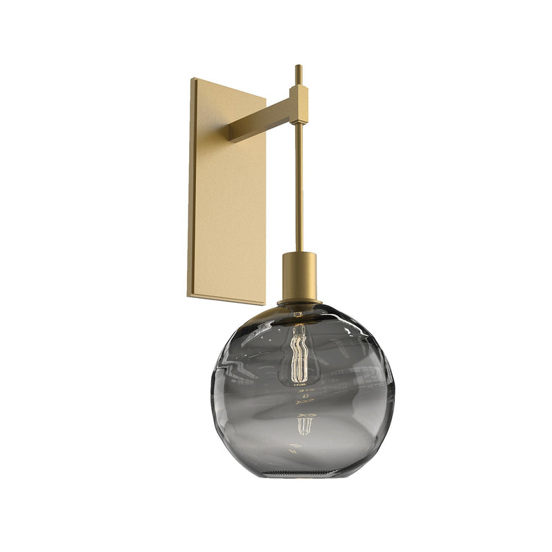 Hammerton Studio - IDB0047-22-GB-OS-E2 - One Light Wall Sconce - Terra - Gilded Brass