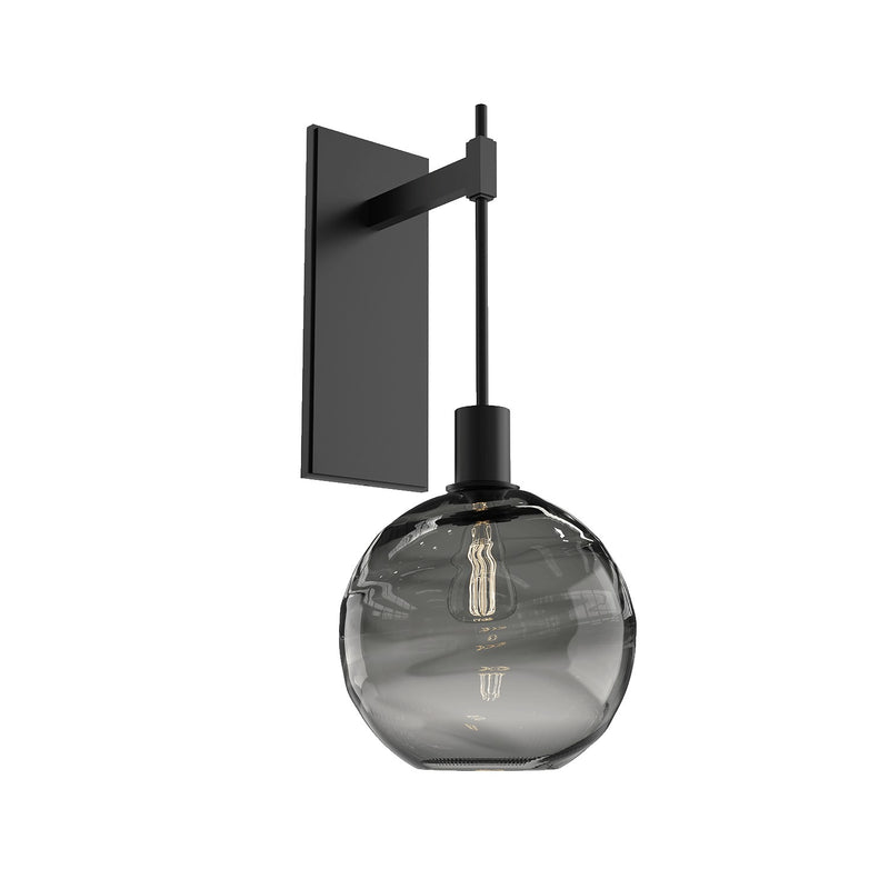 Hammerton Studio - IDB0047-22-MB-OS-E2 - One Light Wall Sconce - Terra - Matte Black