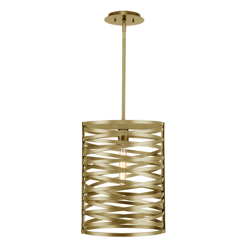 Hammerton Studio - LAB0013-16-GB-0-001-E2 - One Light Pendant - Tempest - Gilded Brass