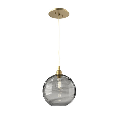 Hammerton Studio - LAB0047-01-GB-OS-C01-E2 - One Light Pendant - Terra - Gilded Brass