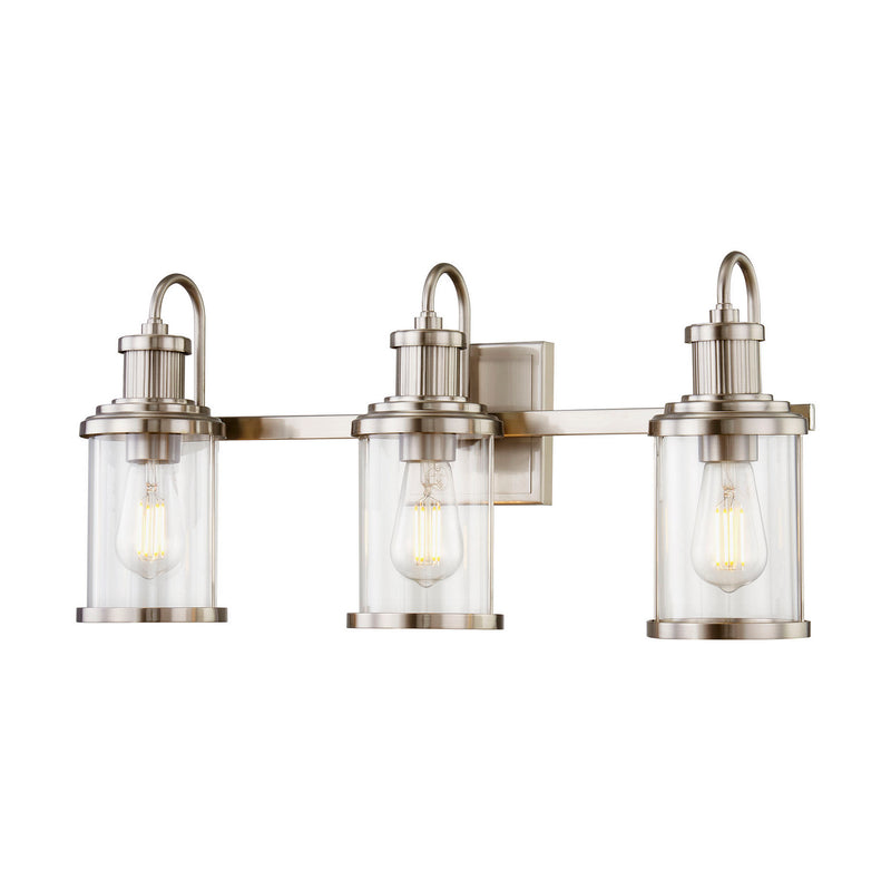 ELK Home - 47442/3 - Three Light Vanity - Millburn - Satin Nickel