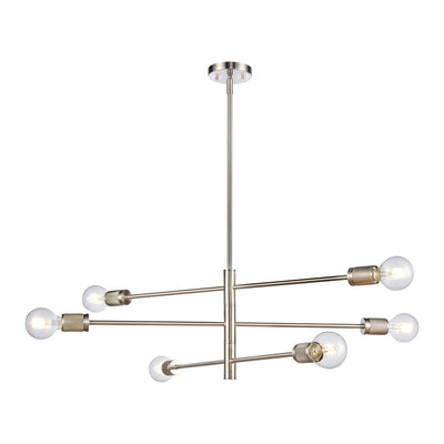 ELK Home - 47668/6 - Six Light Chandelier - Module - Satin Nickel