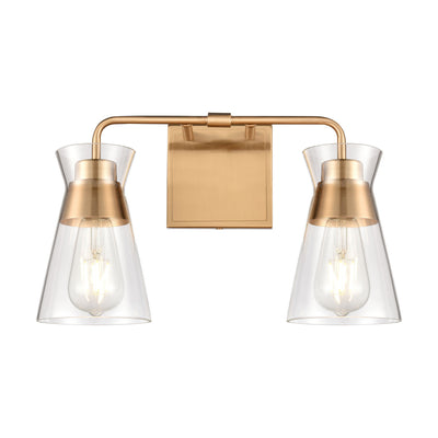 ELK Home - 47671/2 - Two Light Vanity - Brookville - Burnished Brass